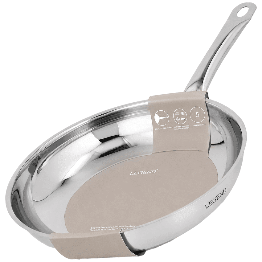Legend Prof Chef 28cm Stainless Steel Frying Pan 1