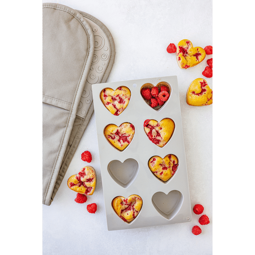 Kitchen Inspire Heart Muffin Pan 4