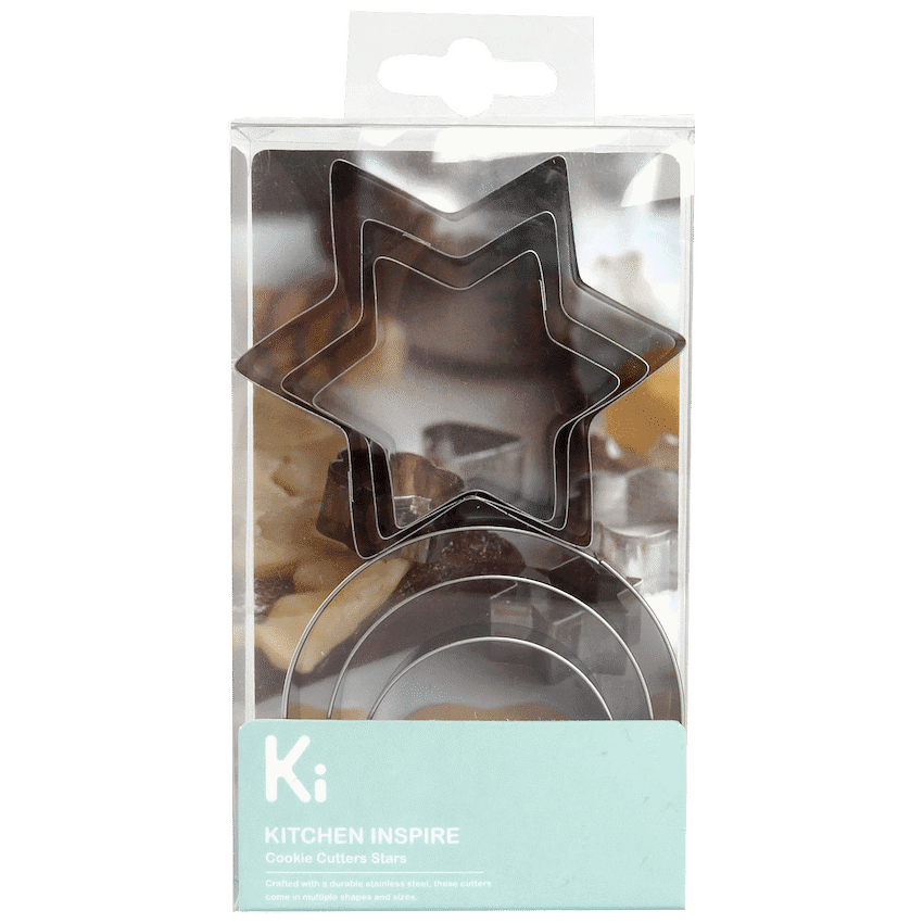Kitchen Inspire Cookie Cutters Stars 6