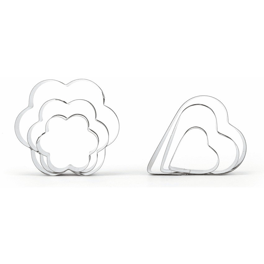 Kitchen Inspire Cookie Cutters Flowers 6