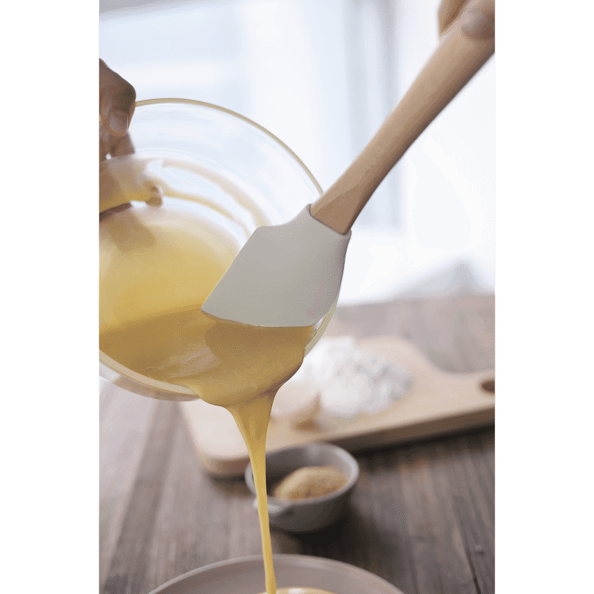 Kitchen Inspire Beechwood Spatula Large 4