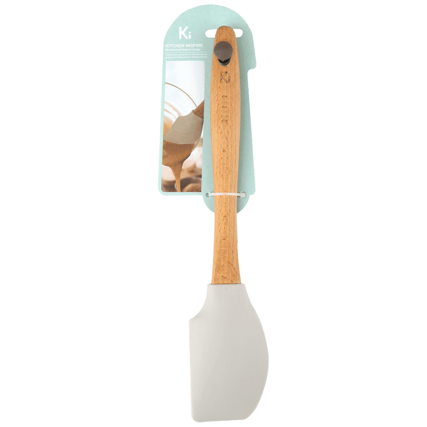 Kitchen Inspire Beechwood Spatula Large 5