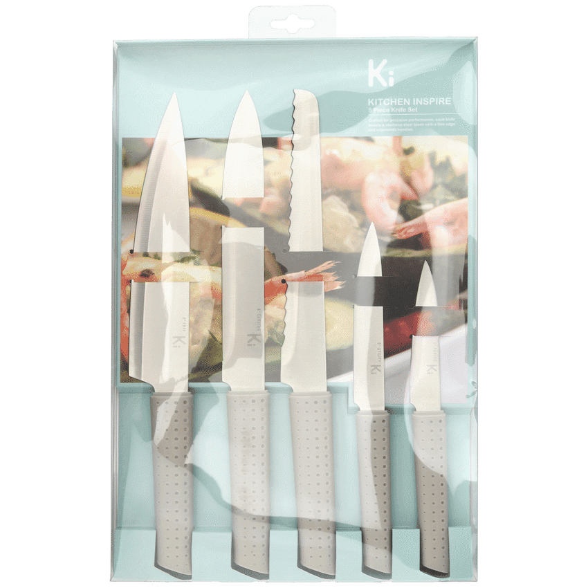 Kitchen Inspire 5pce Knife Set 3