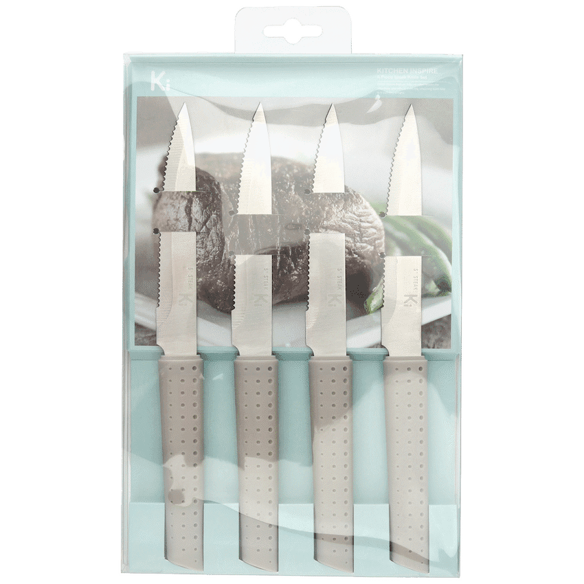 Kitchen Inspire 4pce Steak Knife Set 3
