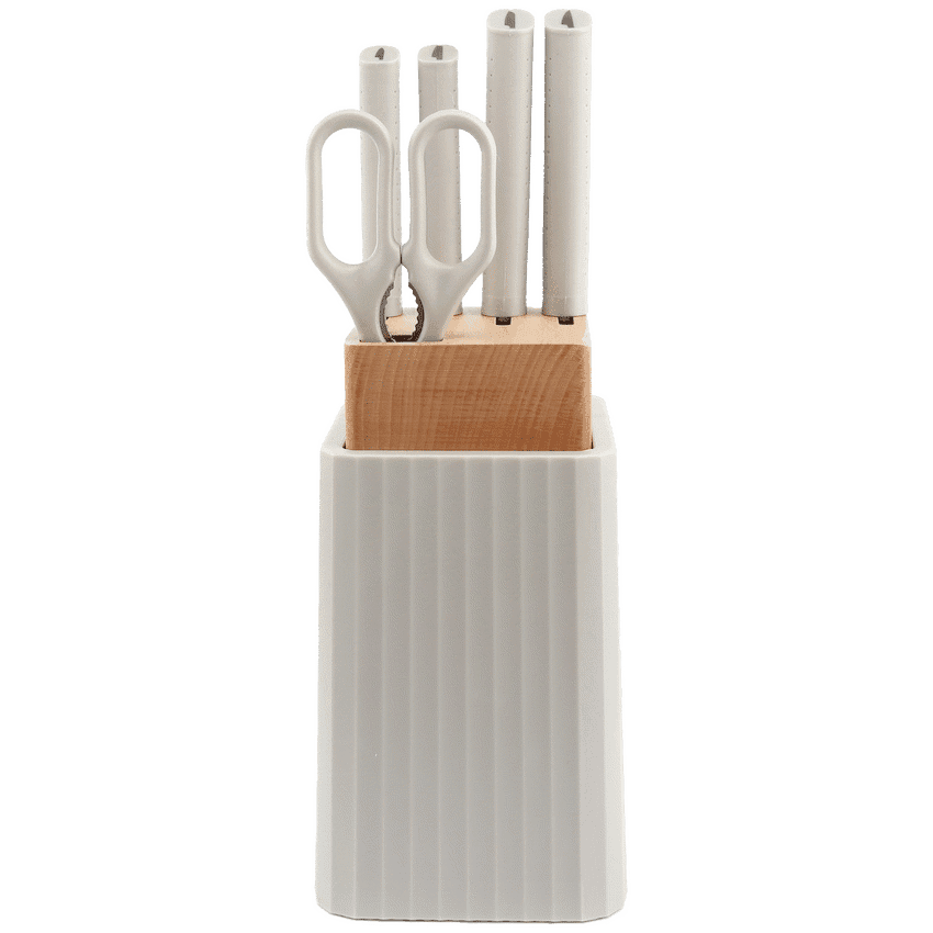 Kitchen Inspire 6pce Knife Block Set 1