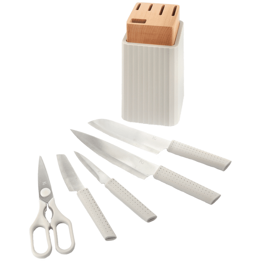 Kitchen Inspire 6pce Knife Block Set 2