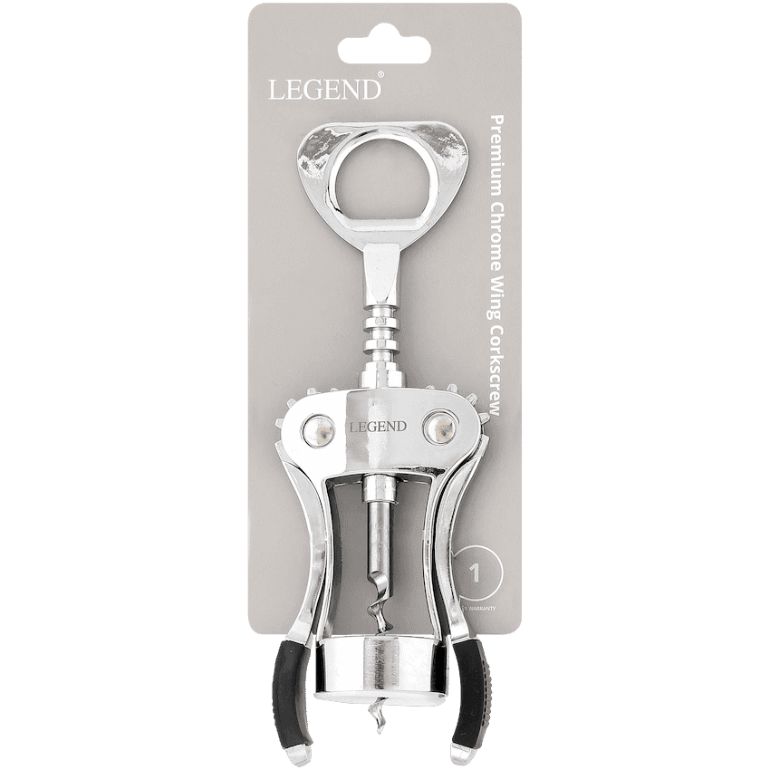 Legend Premium chrome winged corkscrew 2