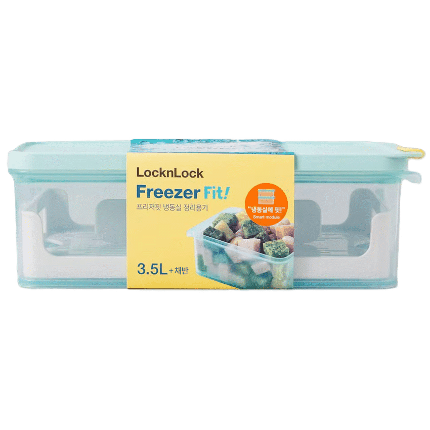 LocknLock Freezer Fit rect 3.5lt w/drain