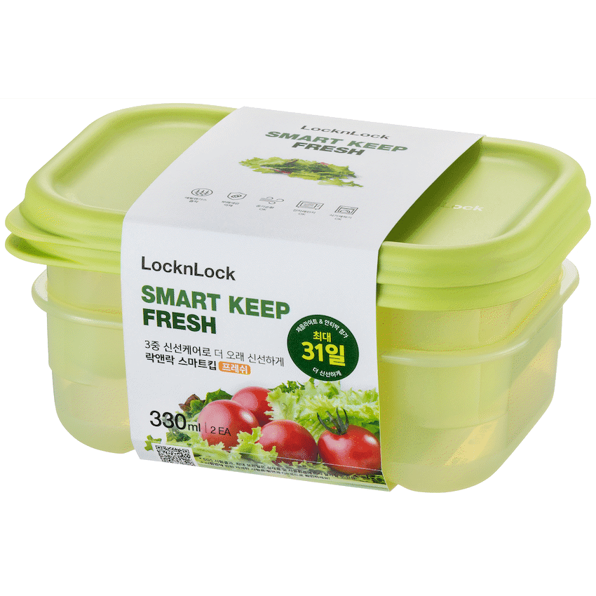 LocknLock Fresh Block rect 330ml 2pce