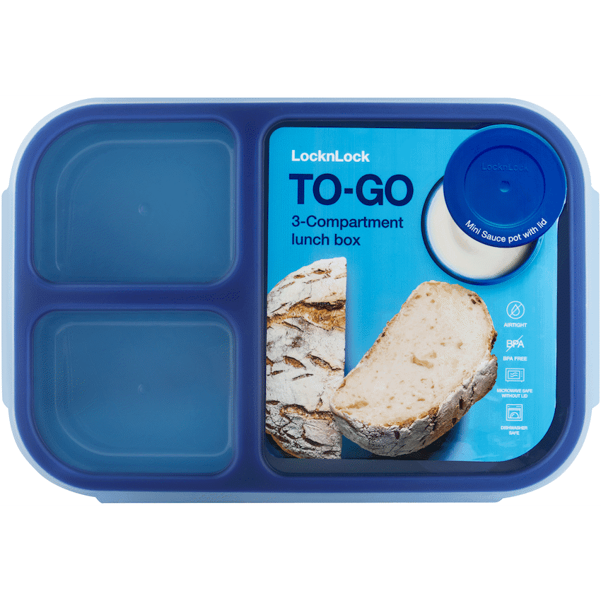 LocknLock To-Go lunch box 980ml blue 3