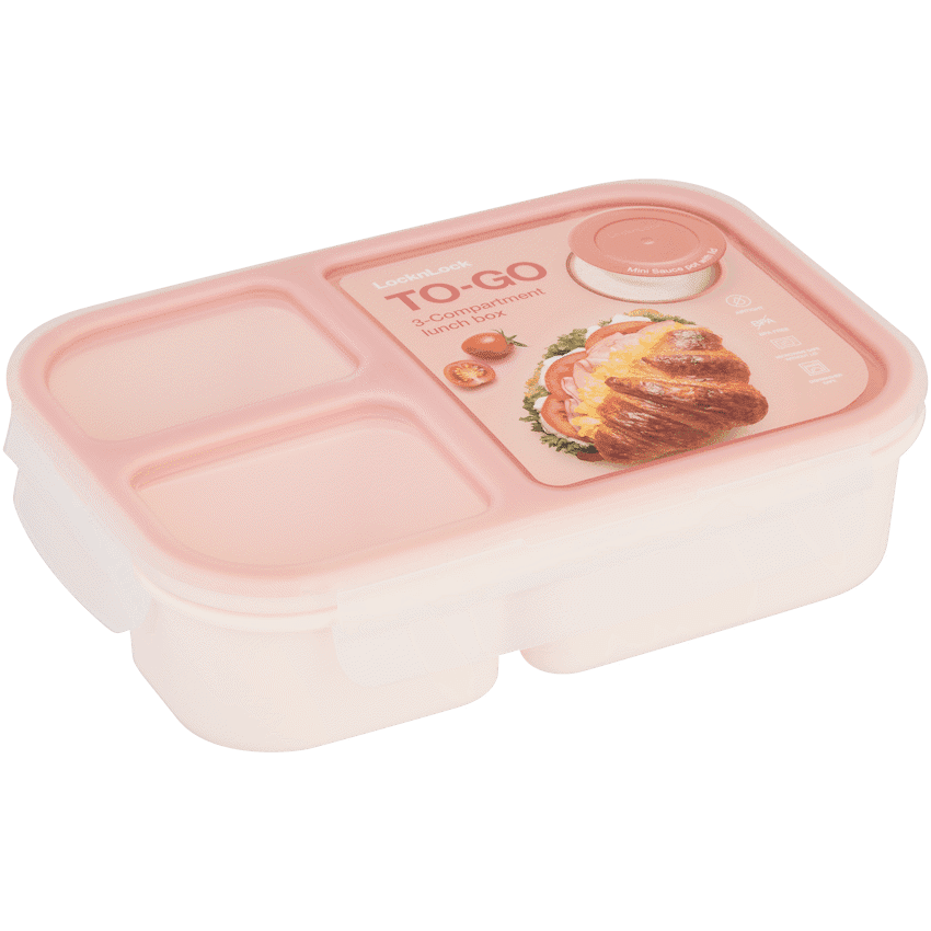 LocknLock To-Go lunch box 980ml pink 1