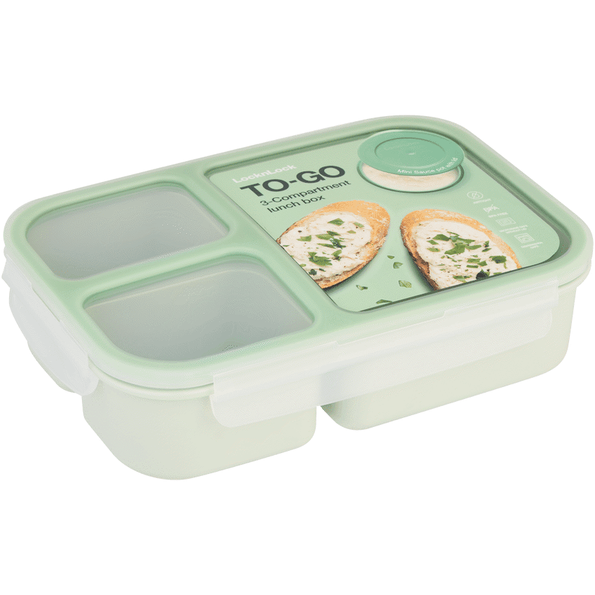 LocknLock To-Go Lunch Box 1.5lt - Mint