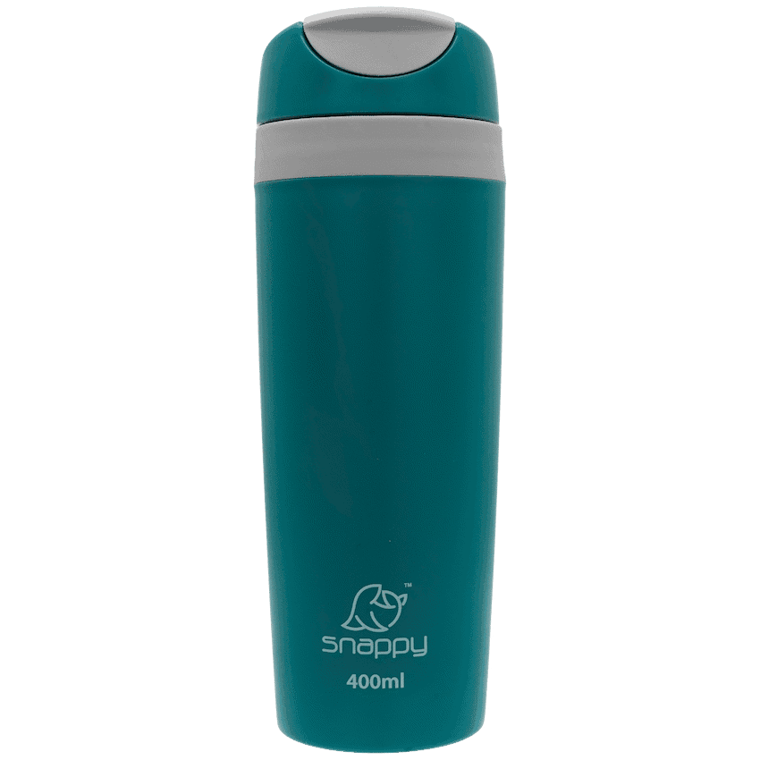 Snappy Smooth Thermal Tumbler 400ml Teal 1