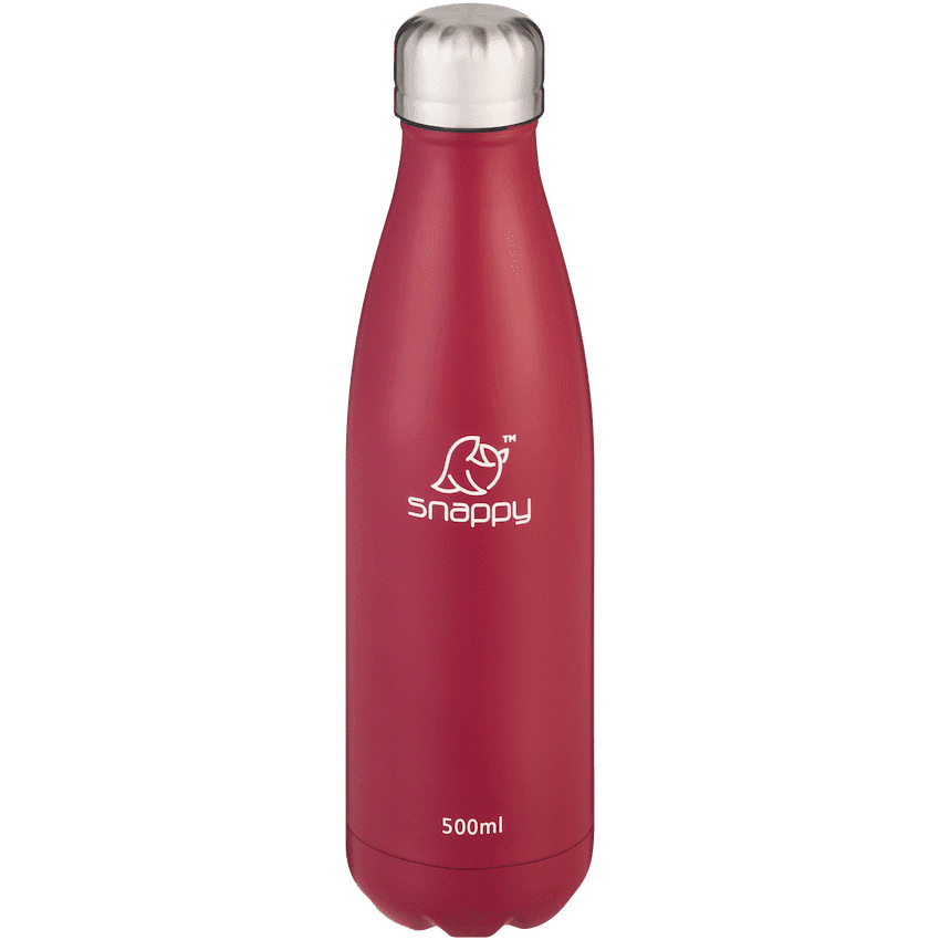 Snappy Stainless Steel Vacuum Bottle 500ml - Cherry 1