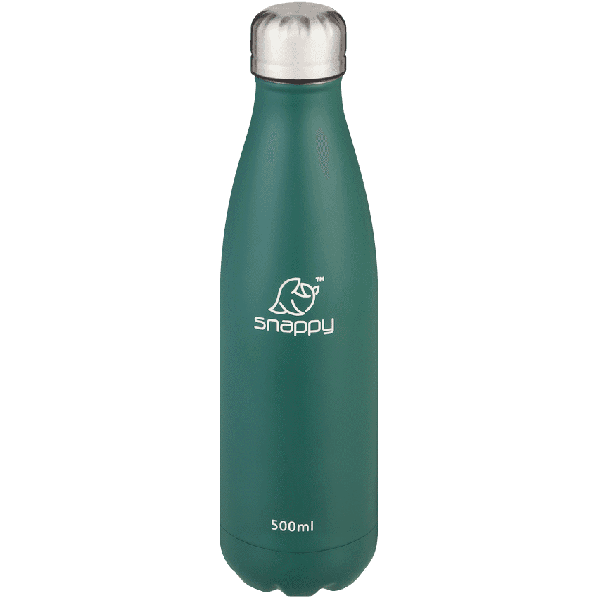 Snappy Stainless Steel Vacuum Bottle 500ml - Emerald 1