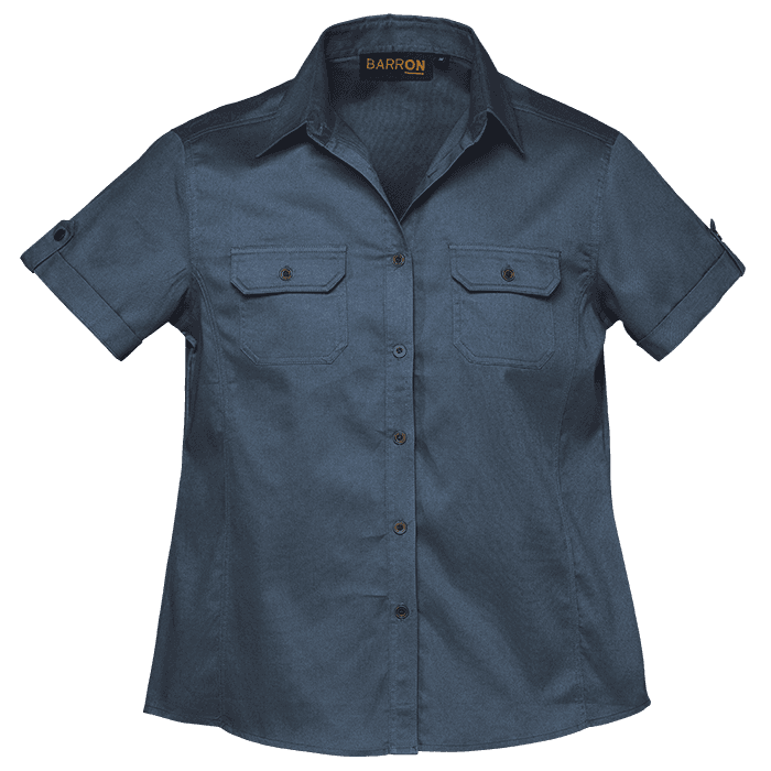 Plain Bush Shirt Ladies 6
