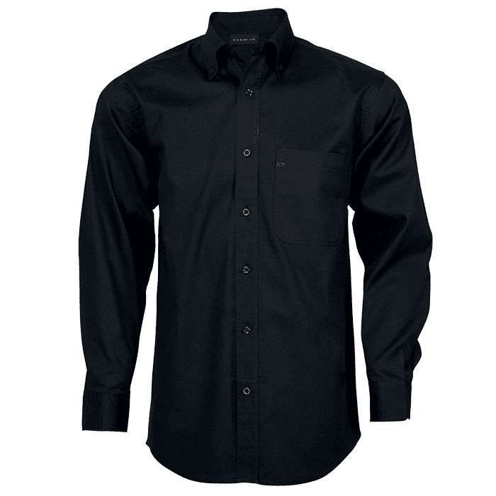 Brushed Cotton Twill Lounge Long Sleeve Mens 5