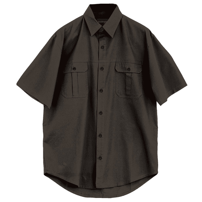 Plain Bush Shirt Mens 7