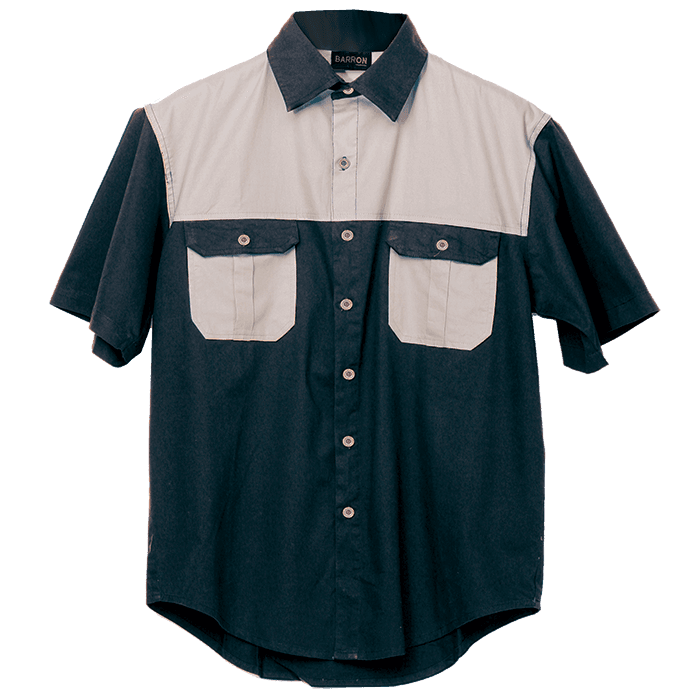 Two Tone Bush Shirt 2