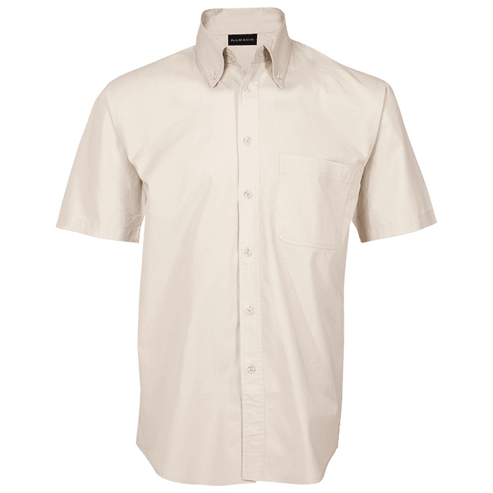 Brushed Cotton Twill Lounge Short Sleeve Mens 4