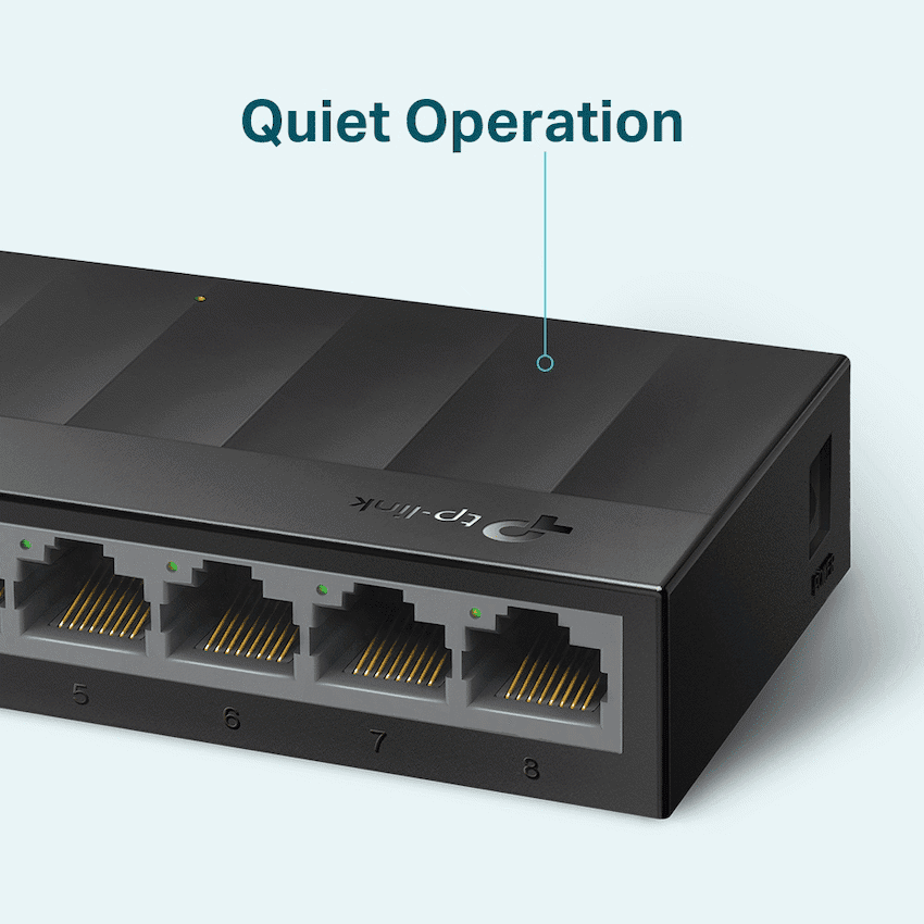 TP-Link LS1008G LiteWave 8-Port Gigabit Desktop Switch 4