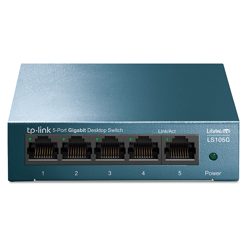 TP-Link LS105G LiteWave 5-Port Gigabit Desktop Switch 2