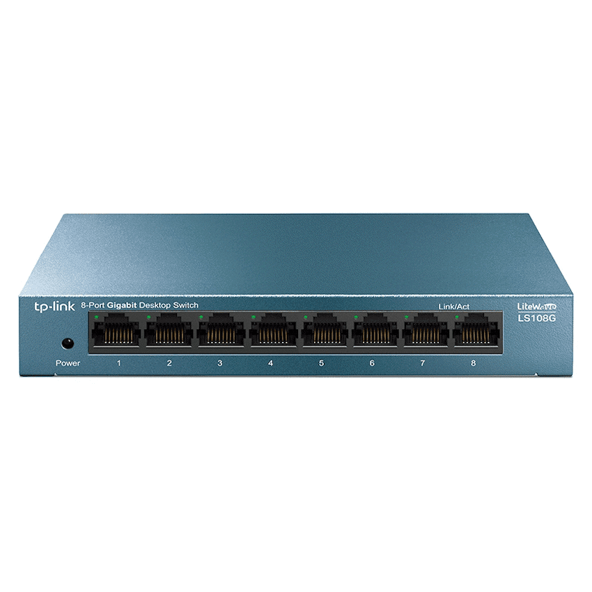TP-Link LS108G LiteWave 8-Port Gigabit Desktop Switch 2