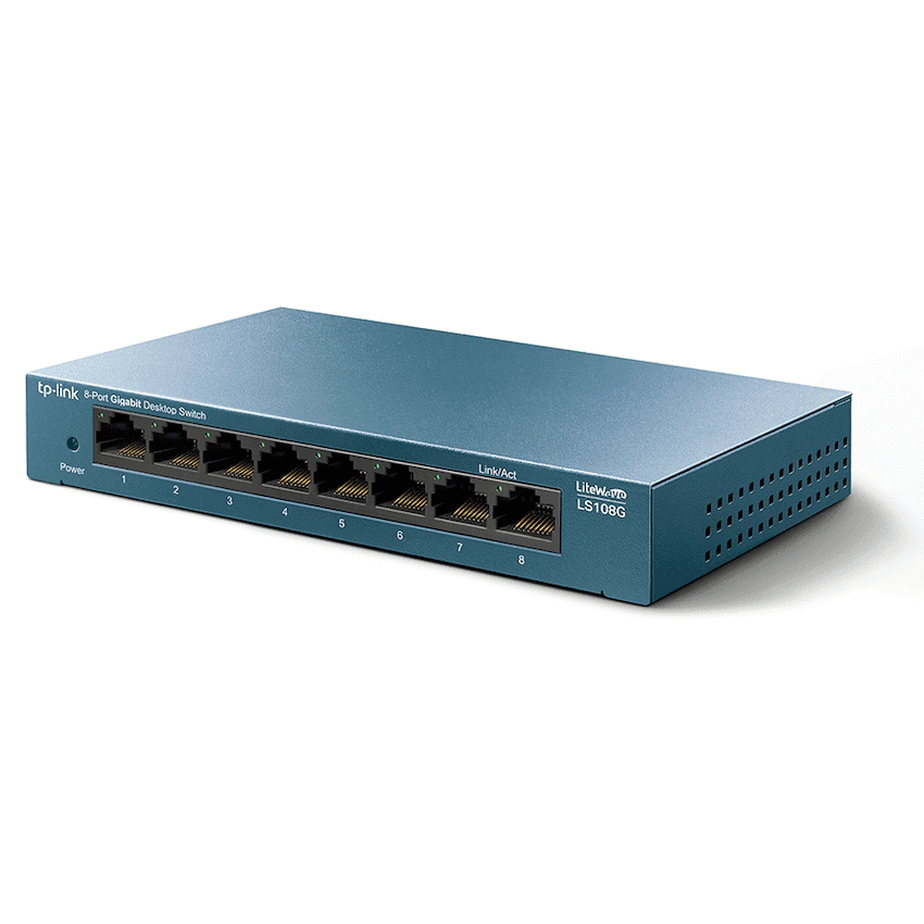 TP-Link LS108G LiteWave 8-Port Gigabit Desktop Switch 1