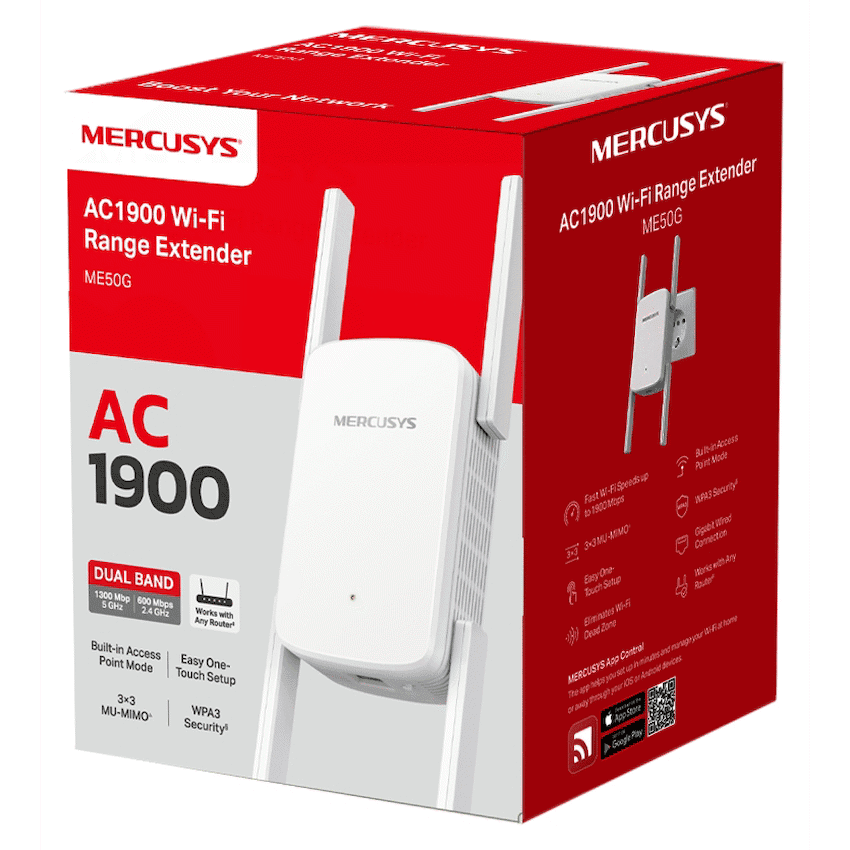 TP-Link Mercusys ME50G AC1900 Wi-Fi Range Extender 10