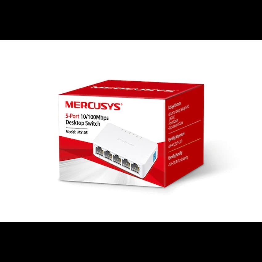 TP-Link Mercusys MS105 5-Port 10/100Mbps Desktop Switch 2