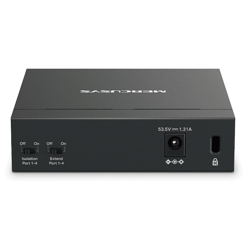 TP-Link Mercusys MS105GP 5-Port Gigabit Desktop Switch with 4-Port PoE+ 3