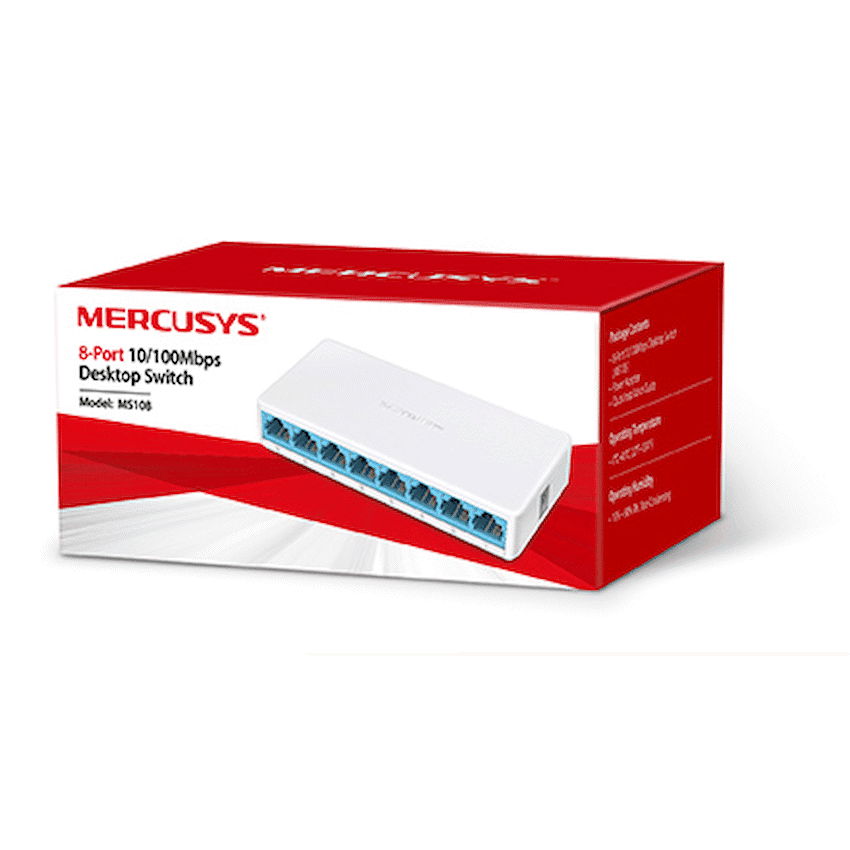TP-Link Mercusys MS108 8-Port 10/100Mbps Desktop Switch 2