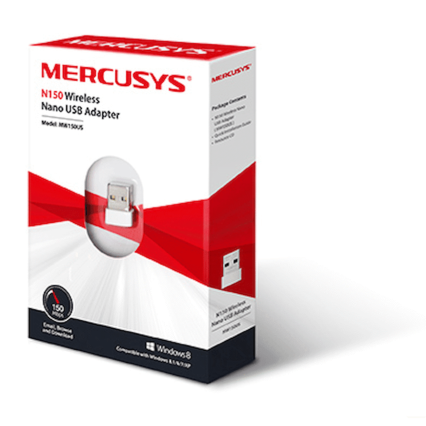 TP-Link Mercusys MW150US N150 Wireless Nano USB Adapter 2
