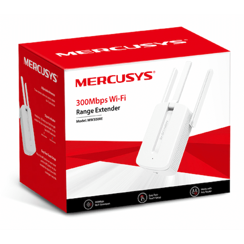 TP-Link Mercusys MW300RE 300Mbps Wi-Fi Range Extender 3