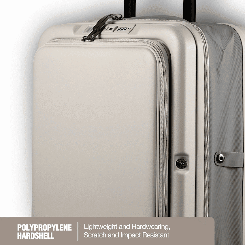 Expandable PP 55cm Carry On Luggage 8