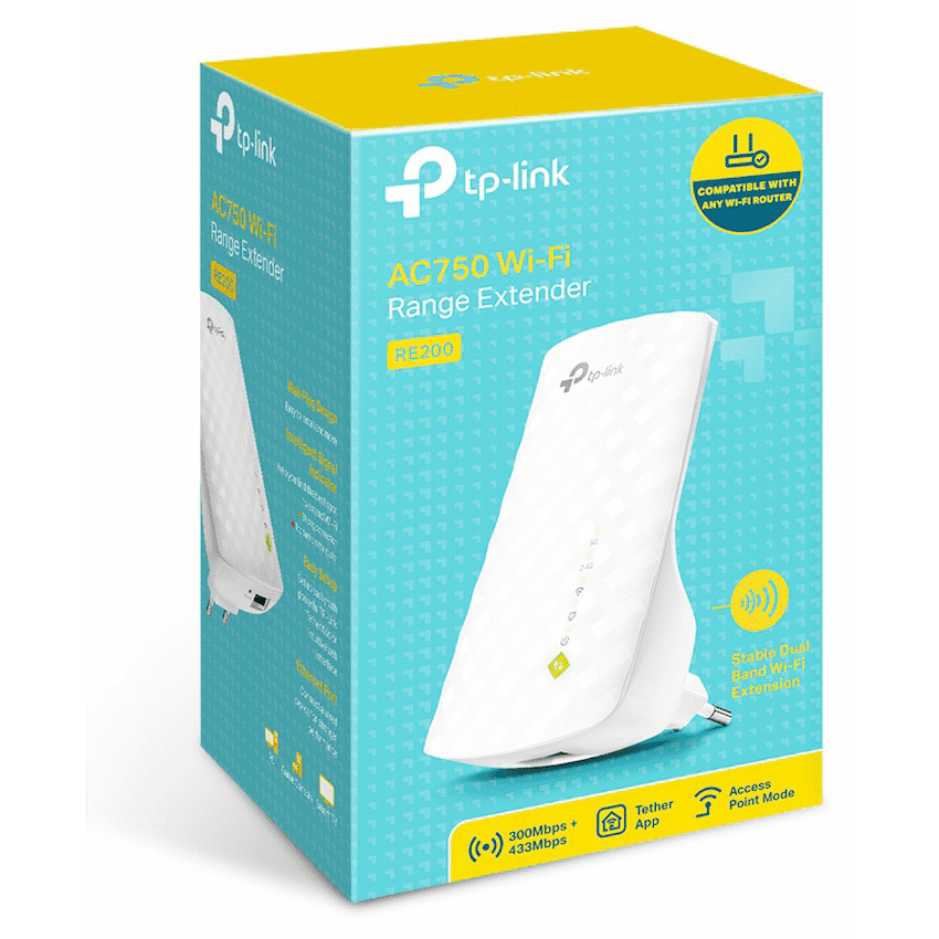 TP-Link RE200 AC750 Wi-Fi Range Extender 4