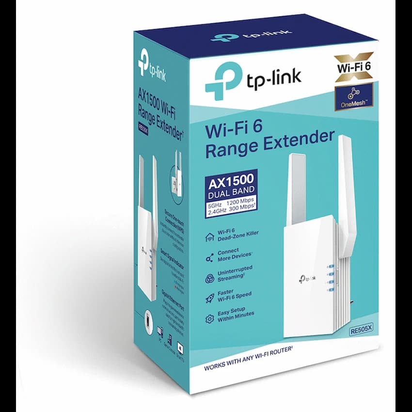 TP-Link RE500X AX1500 Wi-Fi 6 Range Extender 4