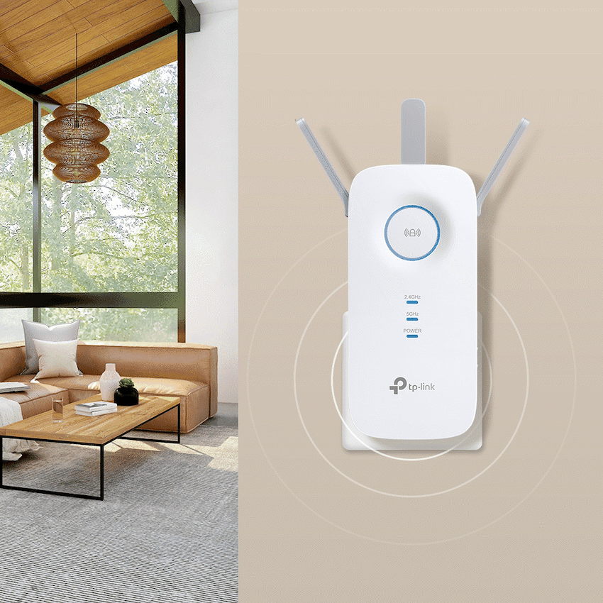 TP-Link RE550 AC1900 MU-MIMO Wi-Fi Range Extender 5