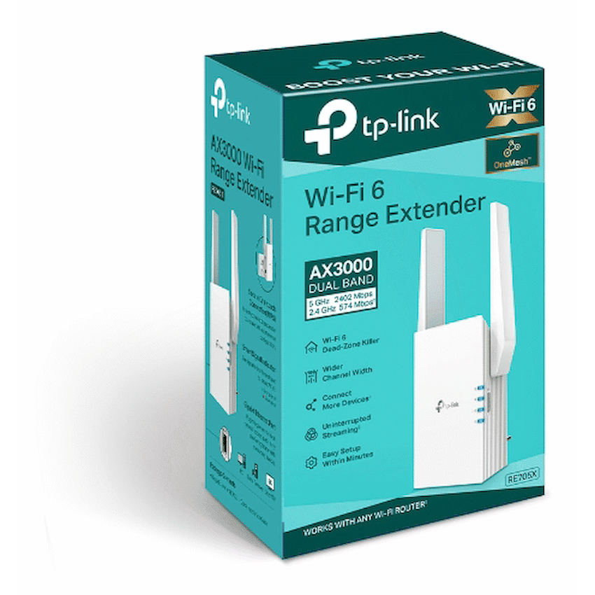 TP-Link RE705X AX1800 Wi-Fi 6 Range Extender 4