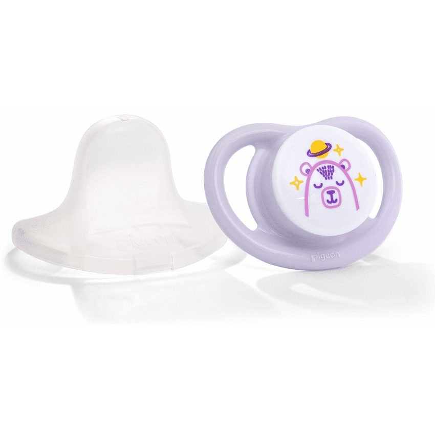 PIGEON MINILIGHT NIGHTTIME PACIFIER - BEAR (M) 1