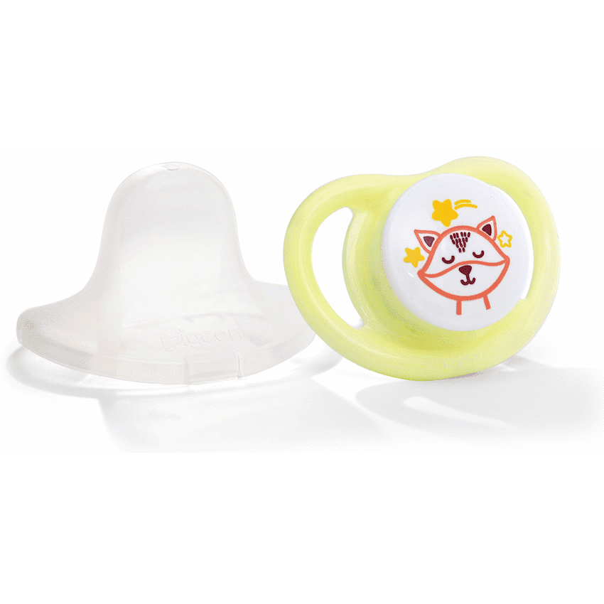 PIGEON MINILIGHT NIGHTTIME PACIFIER - FOX (L) 1