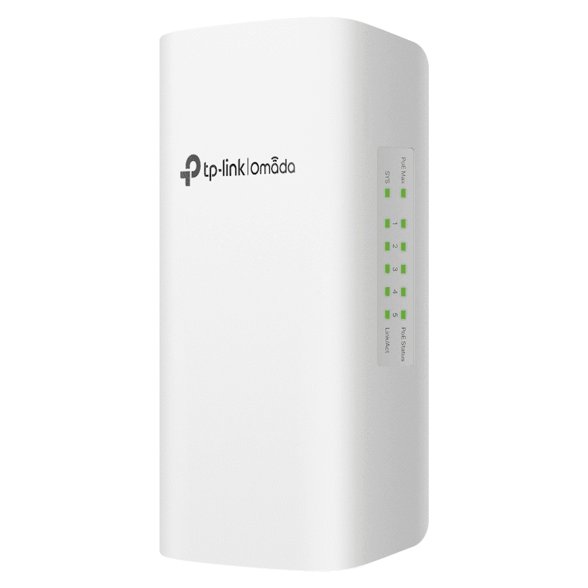 Omada 5-Port Gigabit Smart Switch with 1-Port PoE++ in and 4-Port PoE+ out