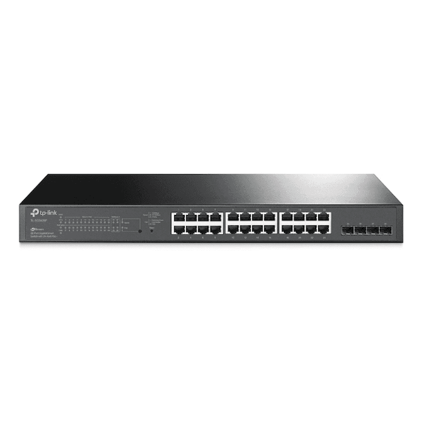 TP-Link SG2428P JetStream 28-Port Gigabit Smart Switch with 24-Port PoE+ 2