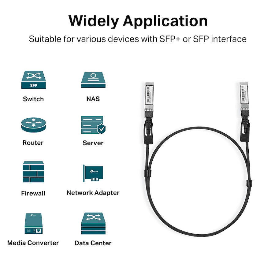 TP-Link SM5220-1M 1m 10G SFP+ Direct Attach Cable 4