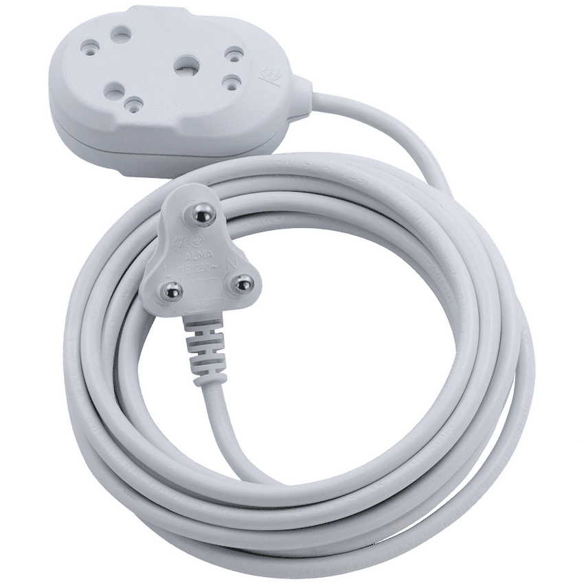 SWITCHED HEAVY DUTY Back To Back(BTB) EXTENSION LEADS 10M 8