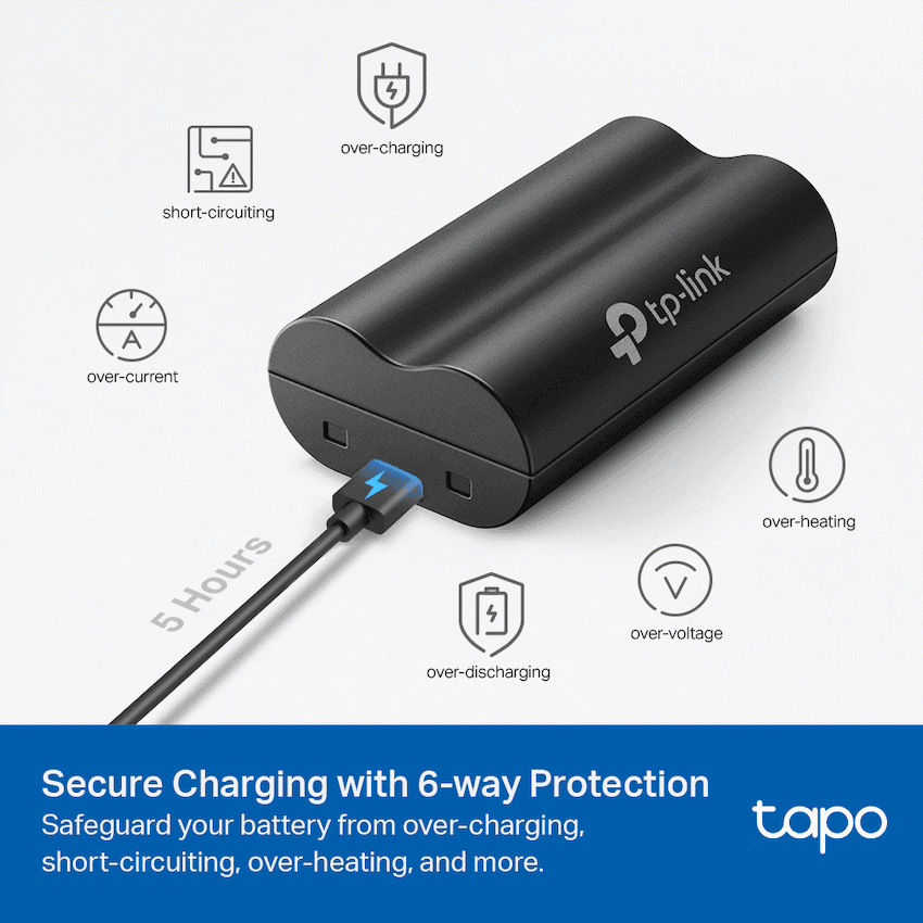 TP-Link Tapo A100 6700mah Battery Pack 5