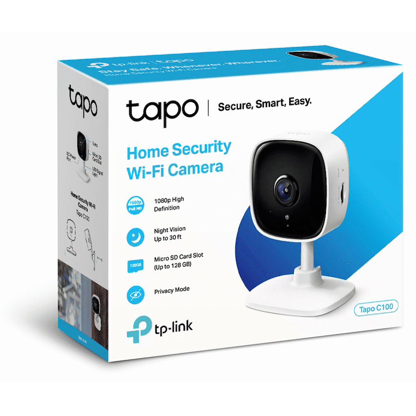 TP-Link Tapo C100 1080P Home Security Wi-Fi Camera 5