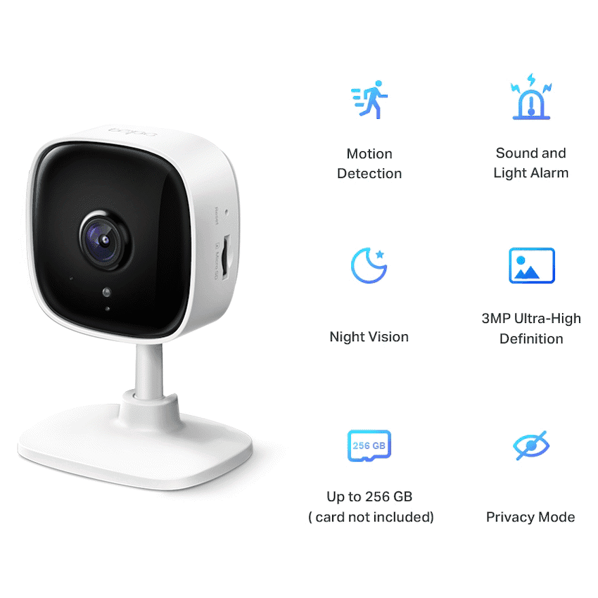 TP-Link Tapo C110 3MP Home Security Wi-Fi Camera 3
