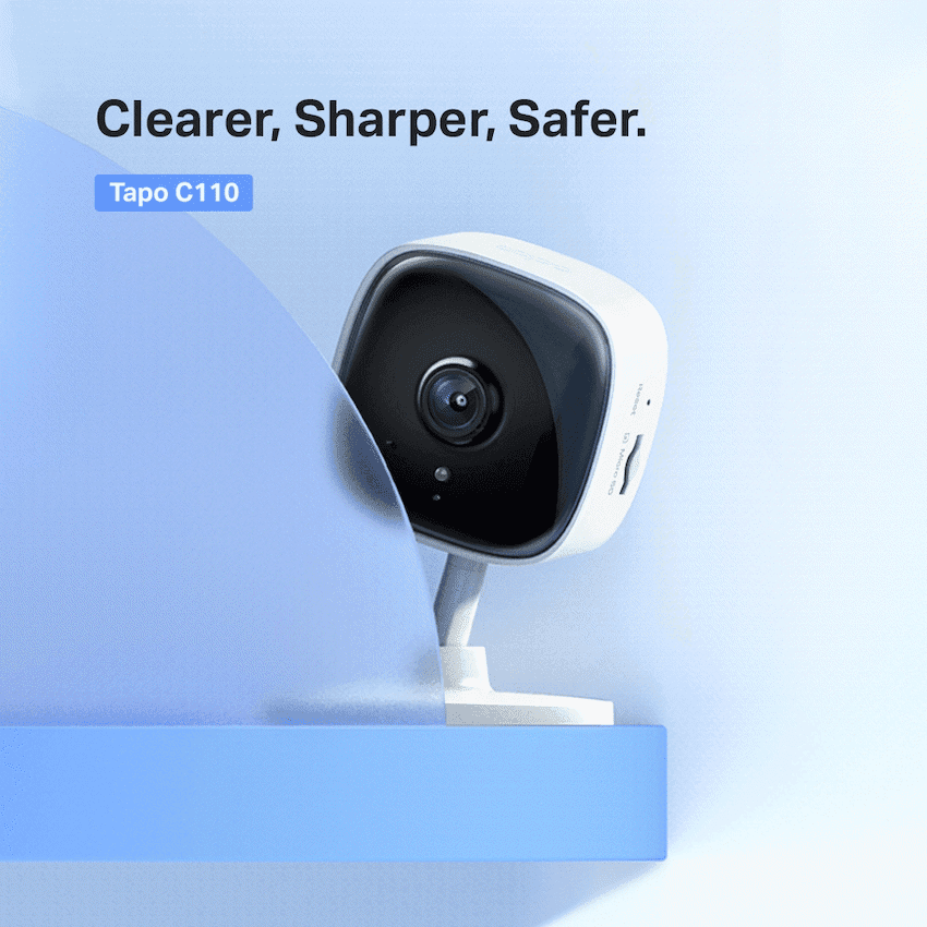 TP-Link Tapo C110 3MP Home Security Wi-Fi Camera 4