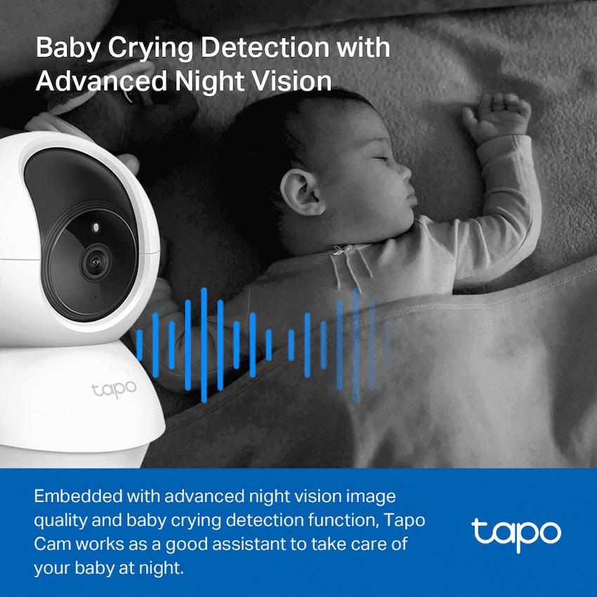 TP-Link Tapo C200P2 Pan/Tilt Home Security Wi-Fi Camera 5